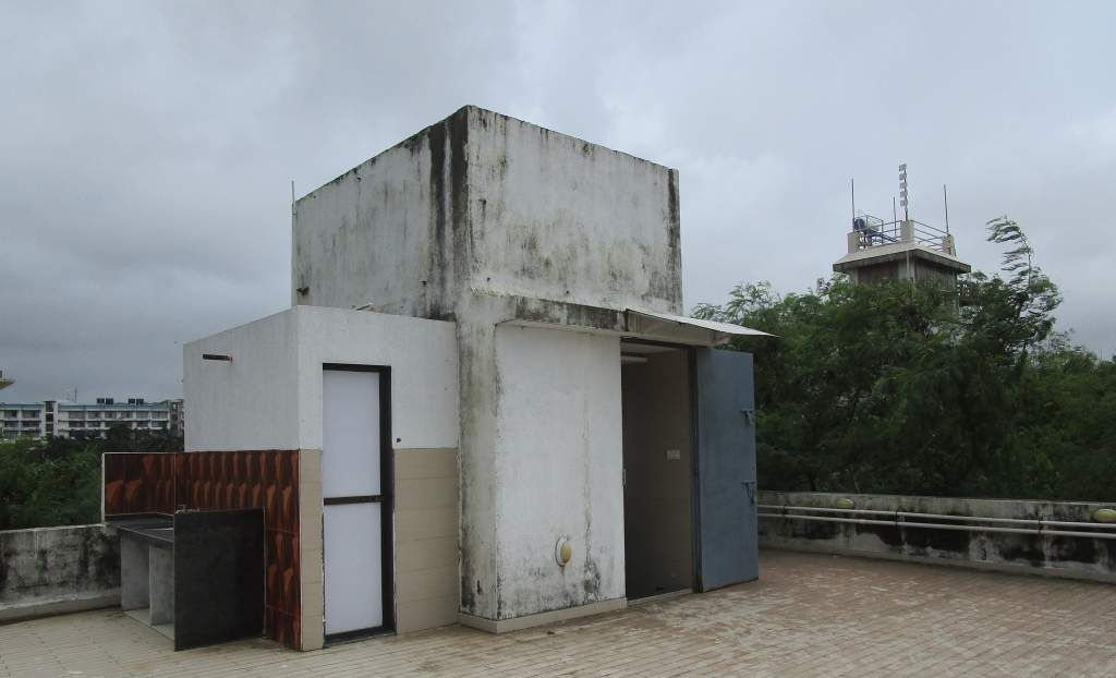 Terrace and greenery at Royal Palm, Aarey Colony